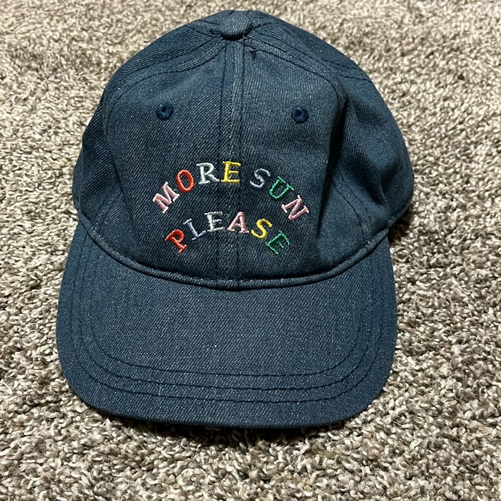 “More sun please” hat  for kids